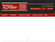 Tablet Screenshot of engraveworks.com.au